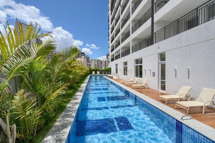 Apartamento Flat Grande Em De Luxo - Centro De