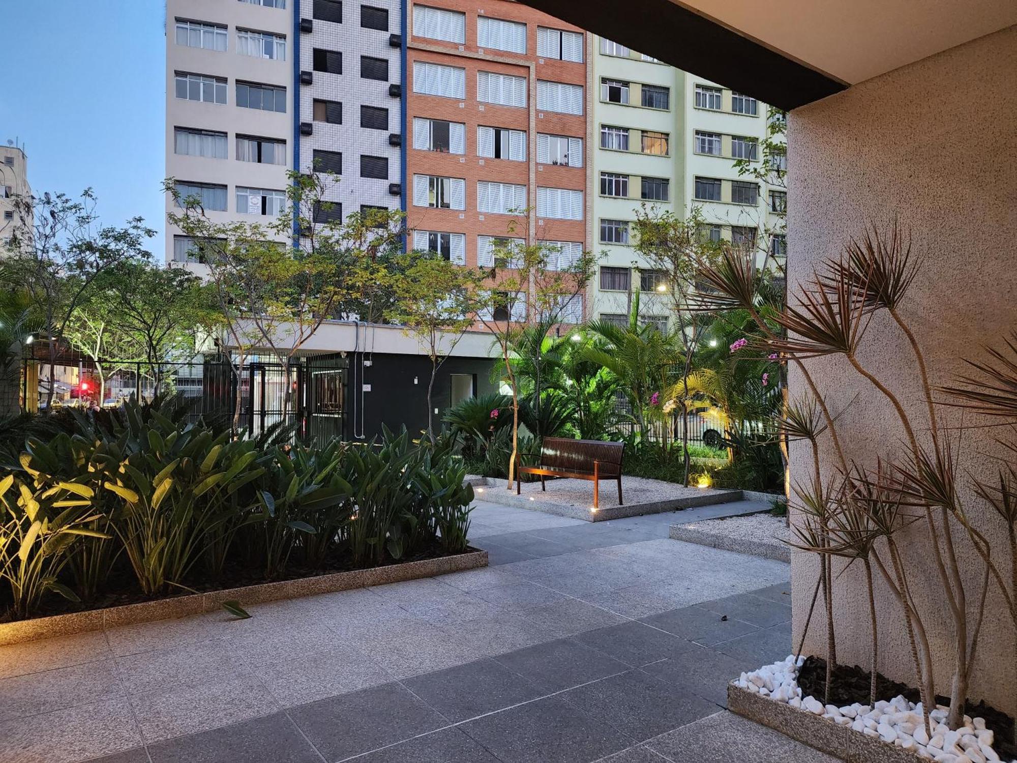 Flat Grande Em De Luxo - Centro De Apartamento São Paulo