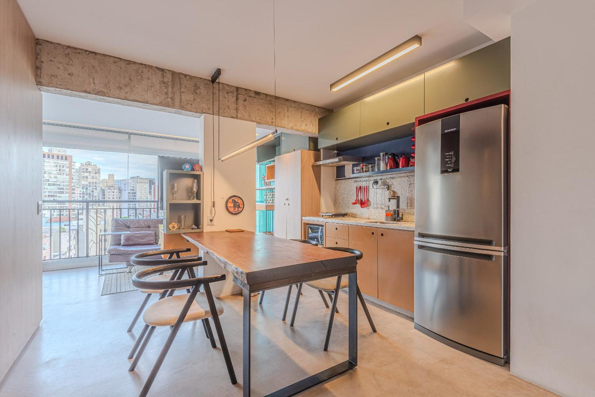Flat Grande Em De Luxo - Centro De Apartamento São Paulo